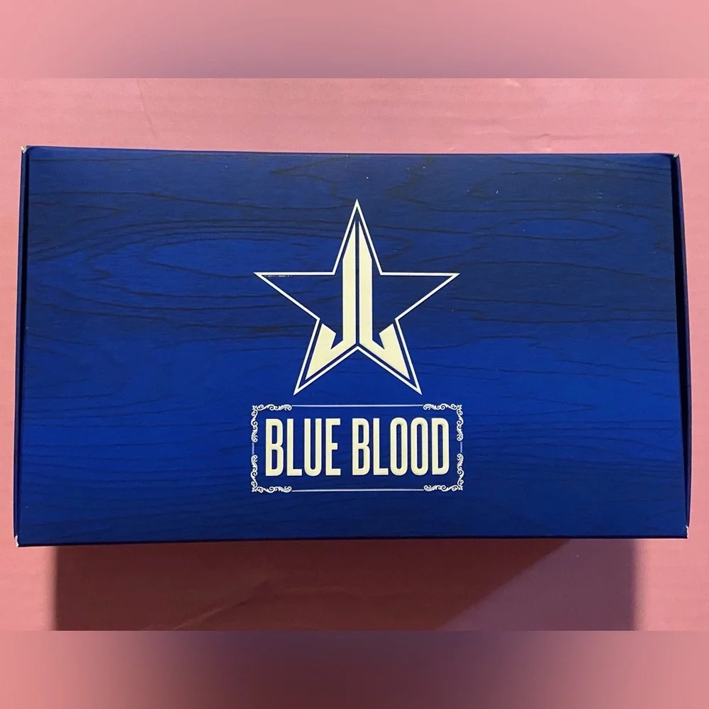 JEFFREE STAR Cosmetics BLUE BLOOD Eyeshadow Palette Makeup NEW IN BOX CASE